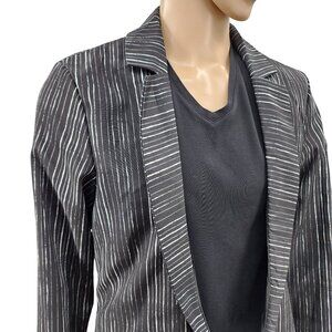 Tim Burtons The Nightmare Before Christmas Mens Black & White Striped Tailcoat J